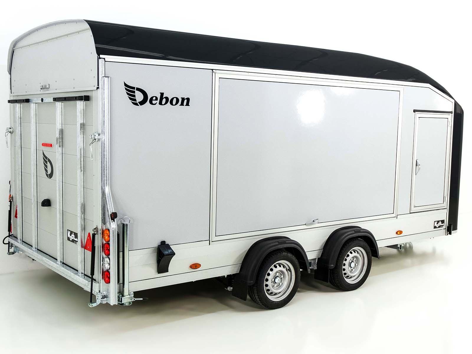 Debon Kofferanhänger Roadster C1000 200x500x200 cm 3,5t schwarz-Neu – Bild 6