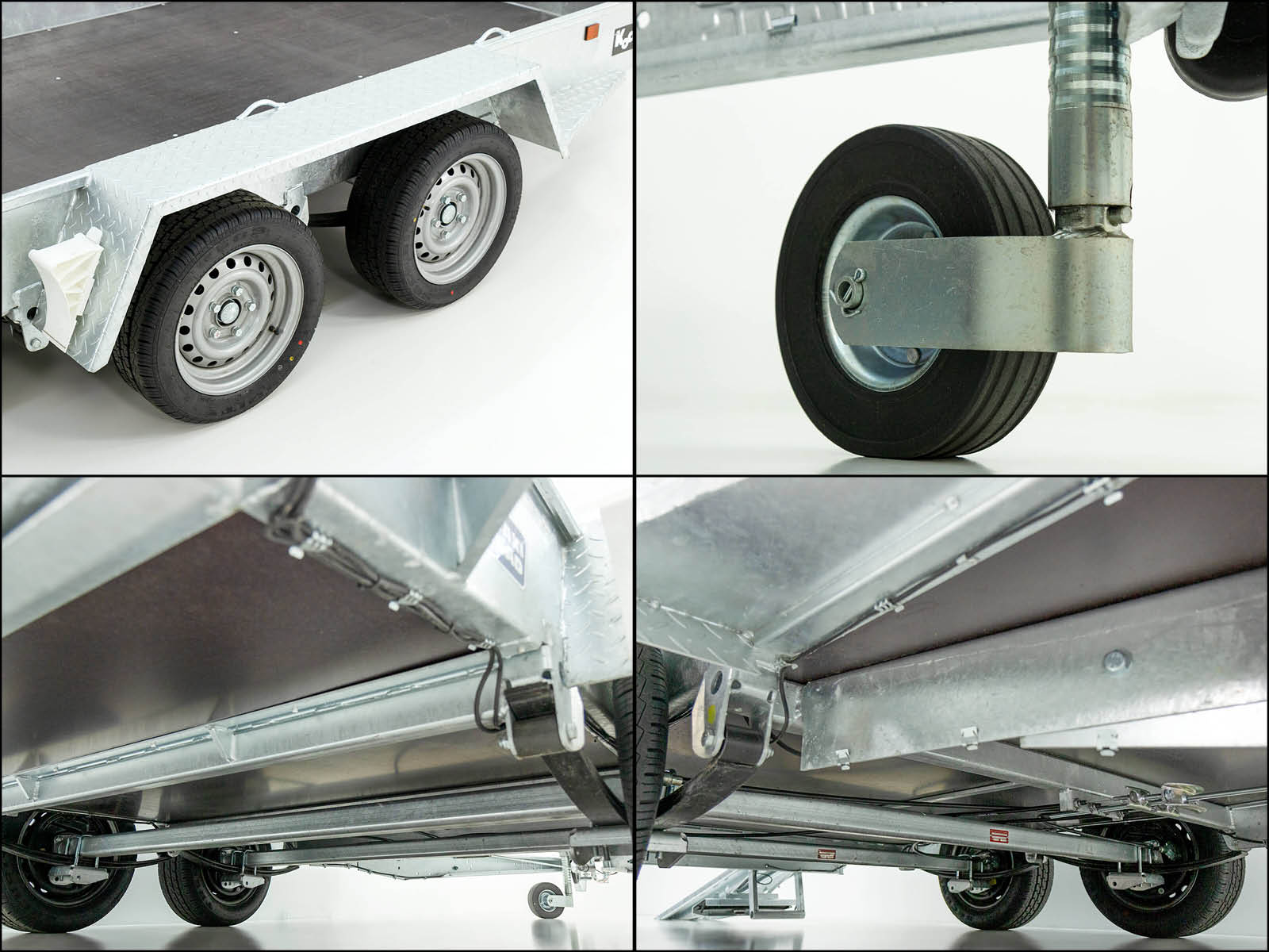 Variant Baumaschinenanhänger Maxi Load 161×305 3,5t | Einzelrampen-Neu – Bild 6