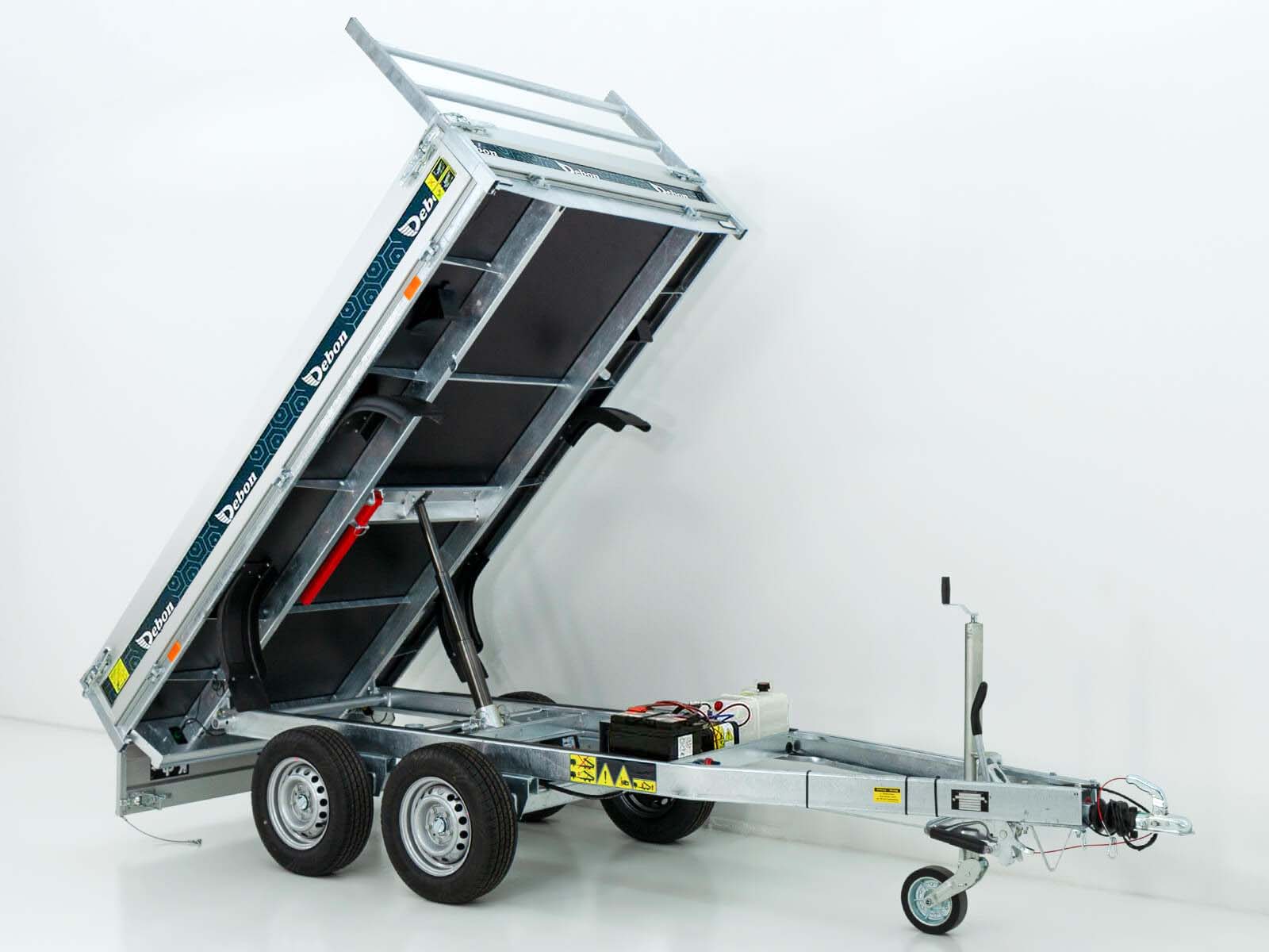 Debon Heckkipper 155x305cm 2,0t | E-Pumpe-Neu