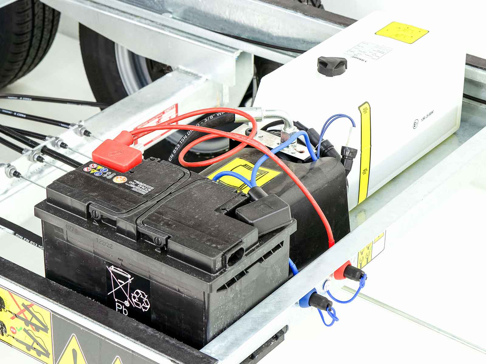 Debon Heckkipper 155x305cm 2,0t | E-Pumpe-Neu – Bild 4