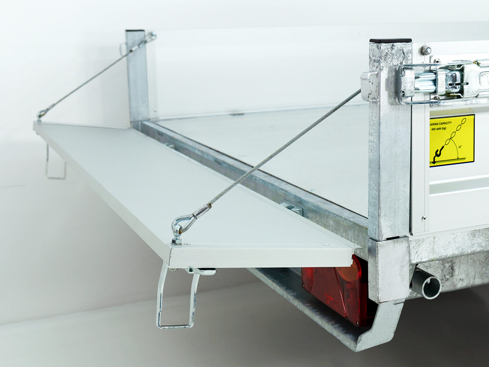 Debon Heckkipper 155x305cm 2,0t | E-Pumpe-Neu – Bild 3