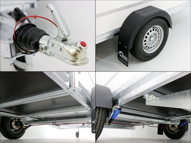 Blyss Kofferanhänger 146x304cm Höhe: 180cm 1,3t | Seitentür-Neu – Bild 2