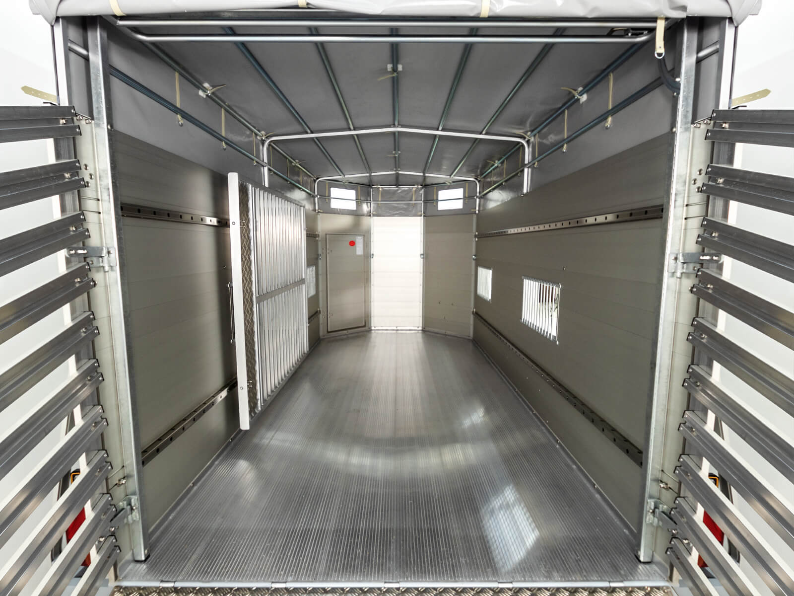 Alf Profi Viehanhänger 185×500 cm Höhe: 185 cm 3,5t Klappenkombi-Neu – Bild 5