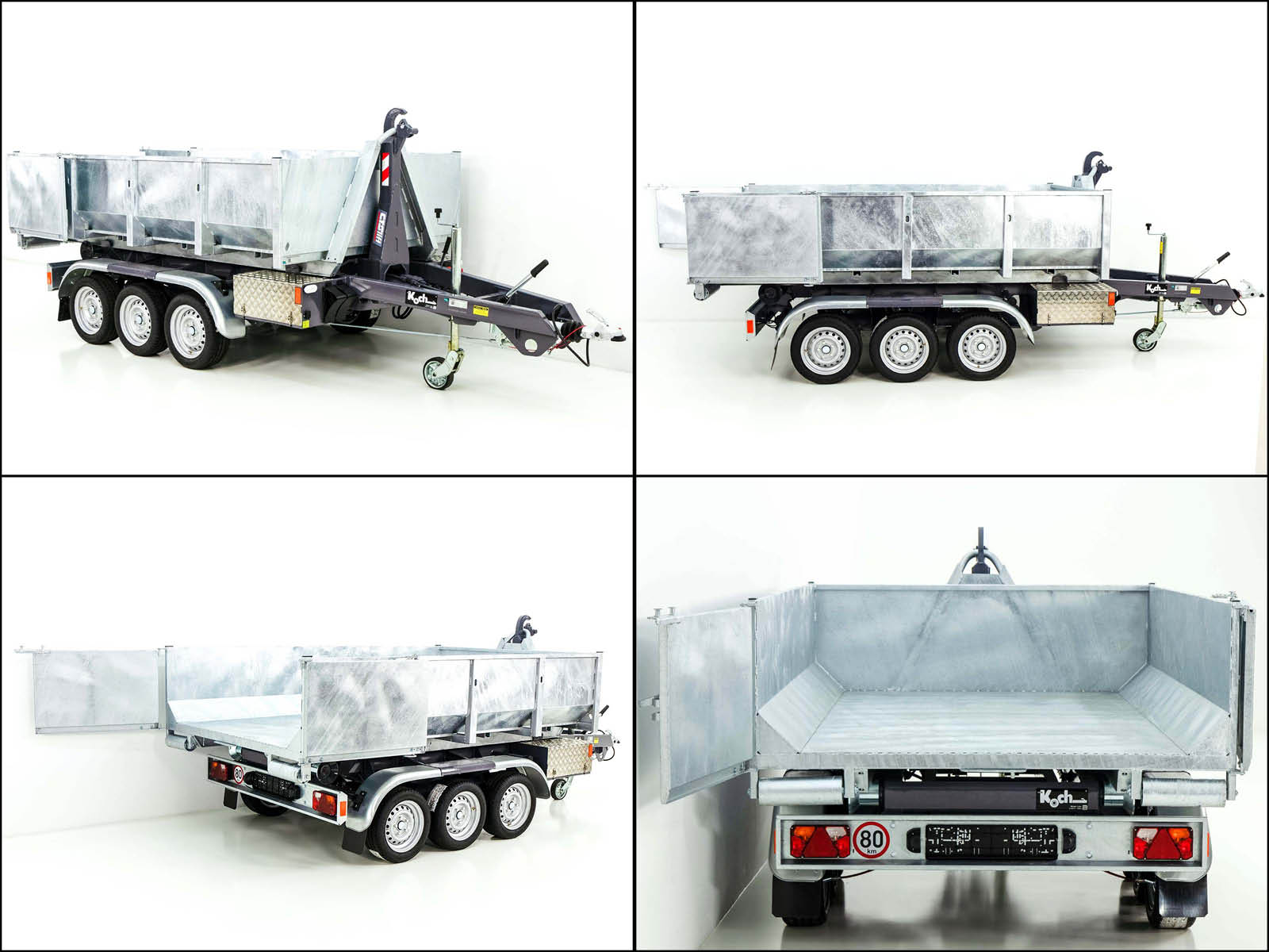 Vezeko KONOS 35-3 Abroll-Muldenkipper 3,5t | 57er Mulde | Hakengerät-Neu – Bild 3