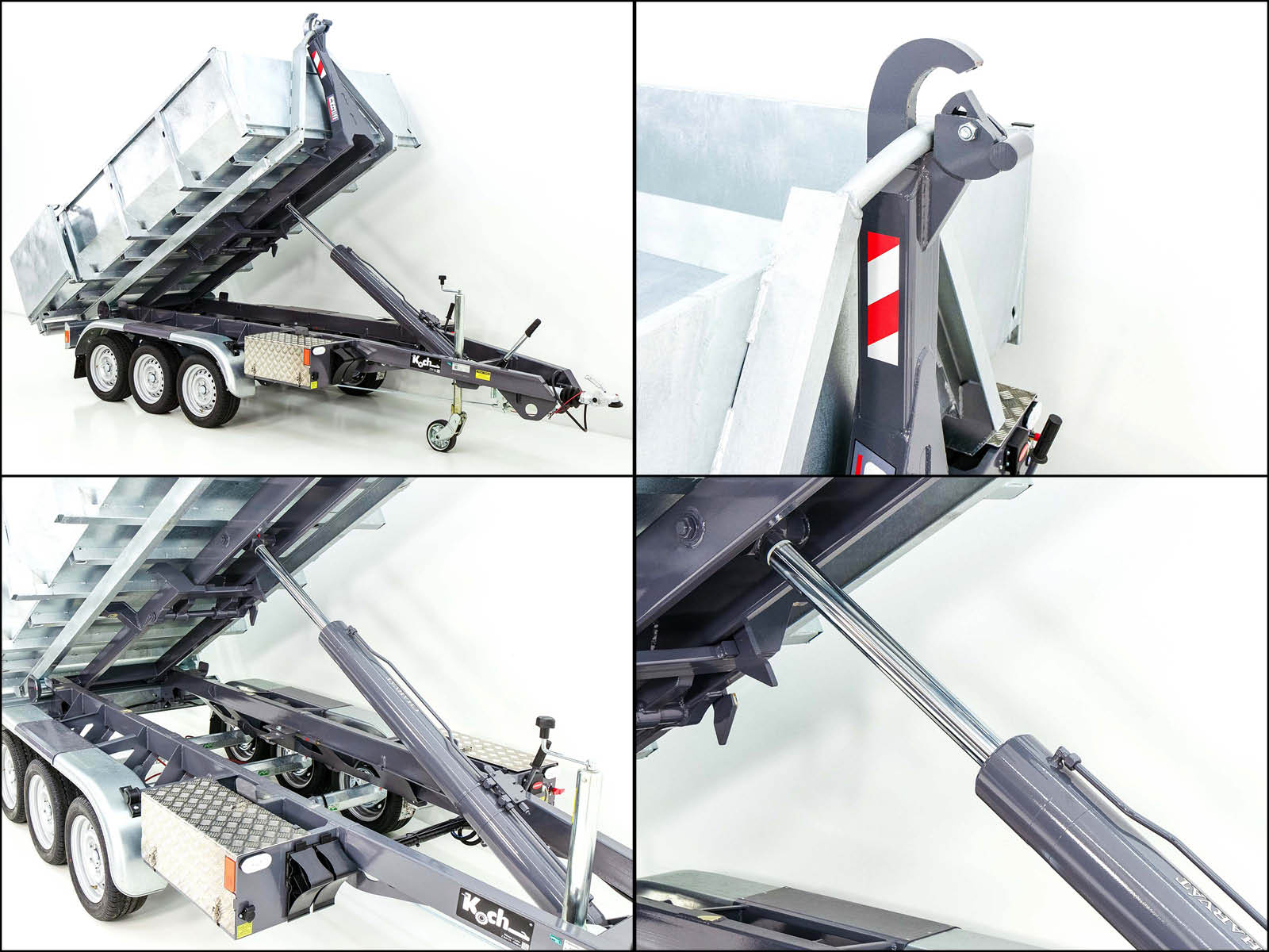 Vezeko KONOS 35-3 Abroll-Muldenkipper 3,5t | 57er Mulde | Hakengerät-Neu – Bild 4