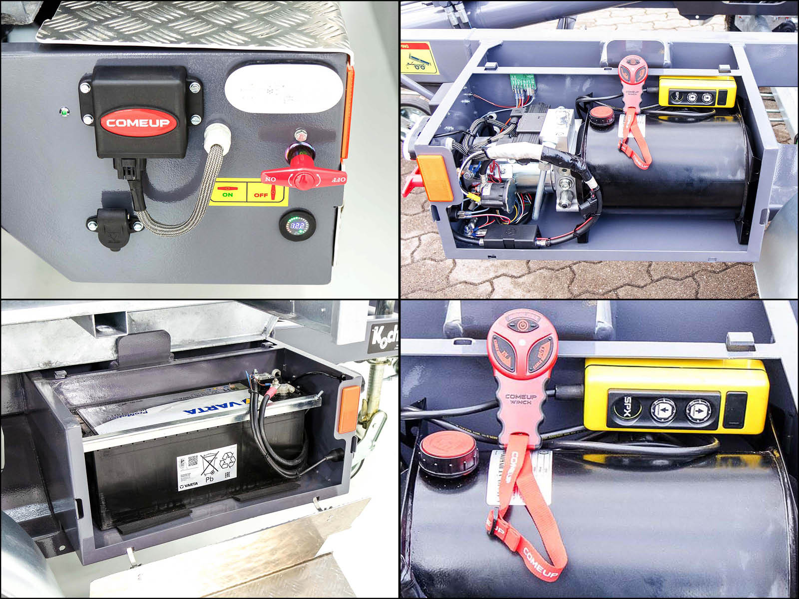 Vezeko KONOS 35-3 Abroll-Muldenkipper 3,5t | 57er Mulde | Hakengerät-Neu – Bild 5