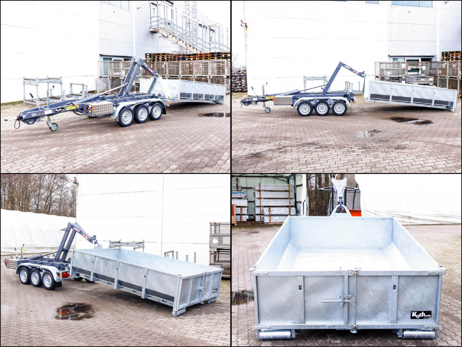 Vezeko KONOS 35-3 Abroll-Muldenkipper 3,5t | 57er Mulde | Hakengerät-Neu – Bild 2