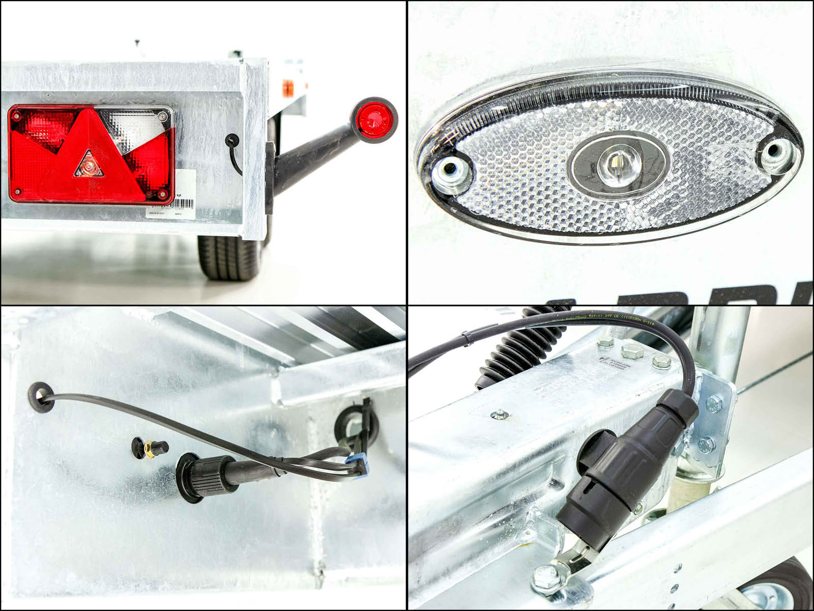 Temared Autotrailer CARLU 5121-S Aluboden 210x510cm 3,5t Tridem-Neu – Bild 4