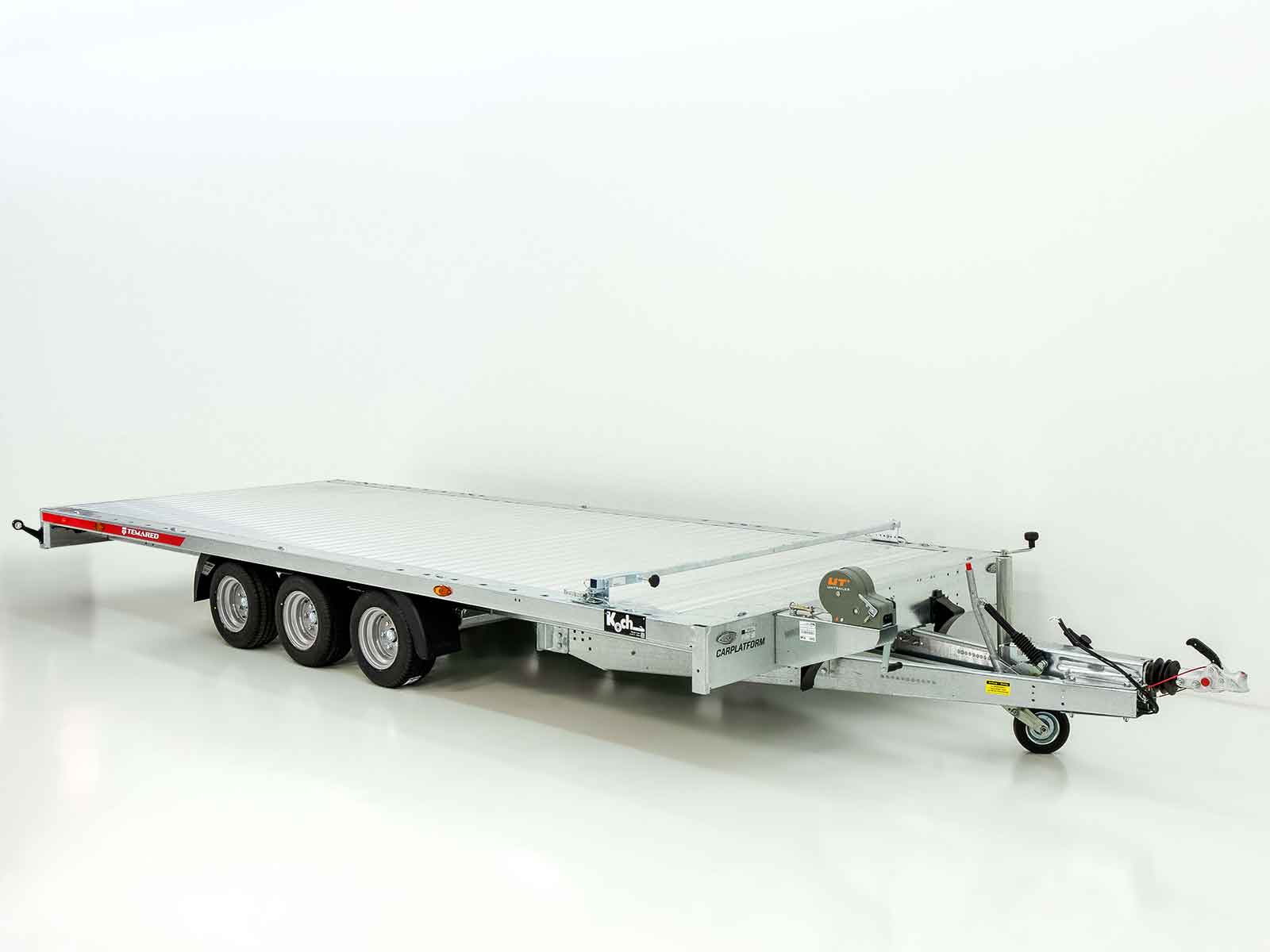 Temared Autotrailer CARLU 5121-S Aluboden 210x510cm 3,5t Tridem-Neu