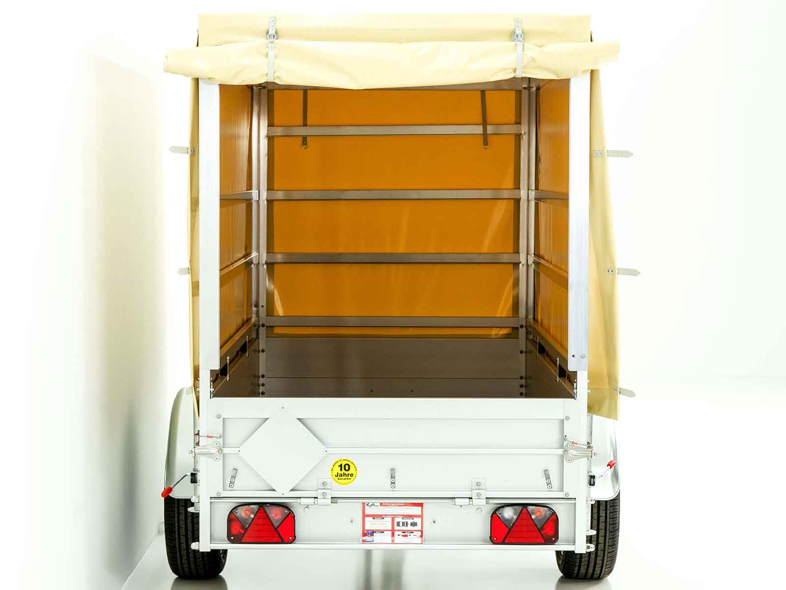 '-Anhänger „Edition 35“ Hochplane 160cm 125x250cm 1300kg | Typ 4.13 | Elfenbein Beige-Neu – Bild 5