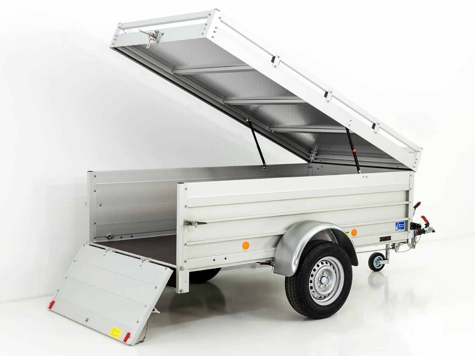 Deckelanhänger 125x250cm Höhe: 65cm 1300kg | Typ 4.13-Neu – Bild 2