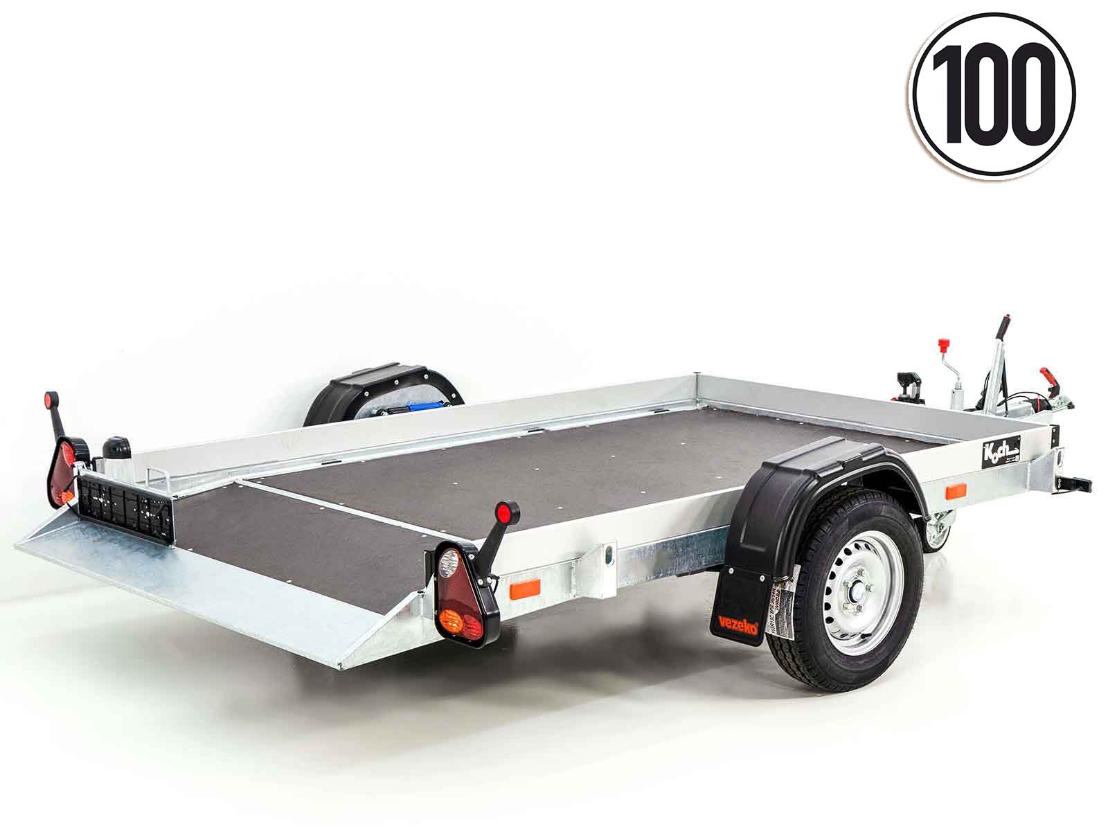 Vezeko Absenkanhänger 172×302 cm 1,5 t-Neu