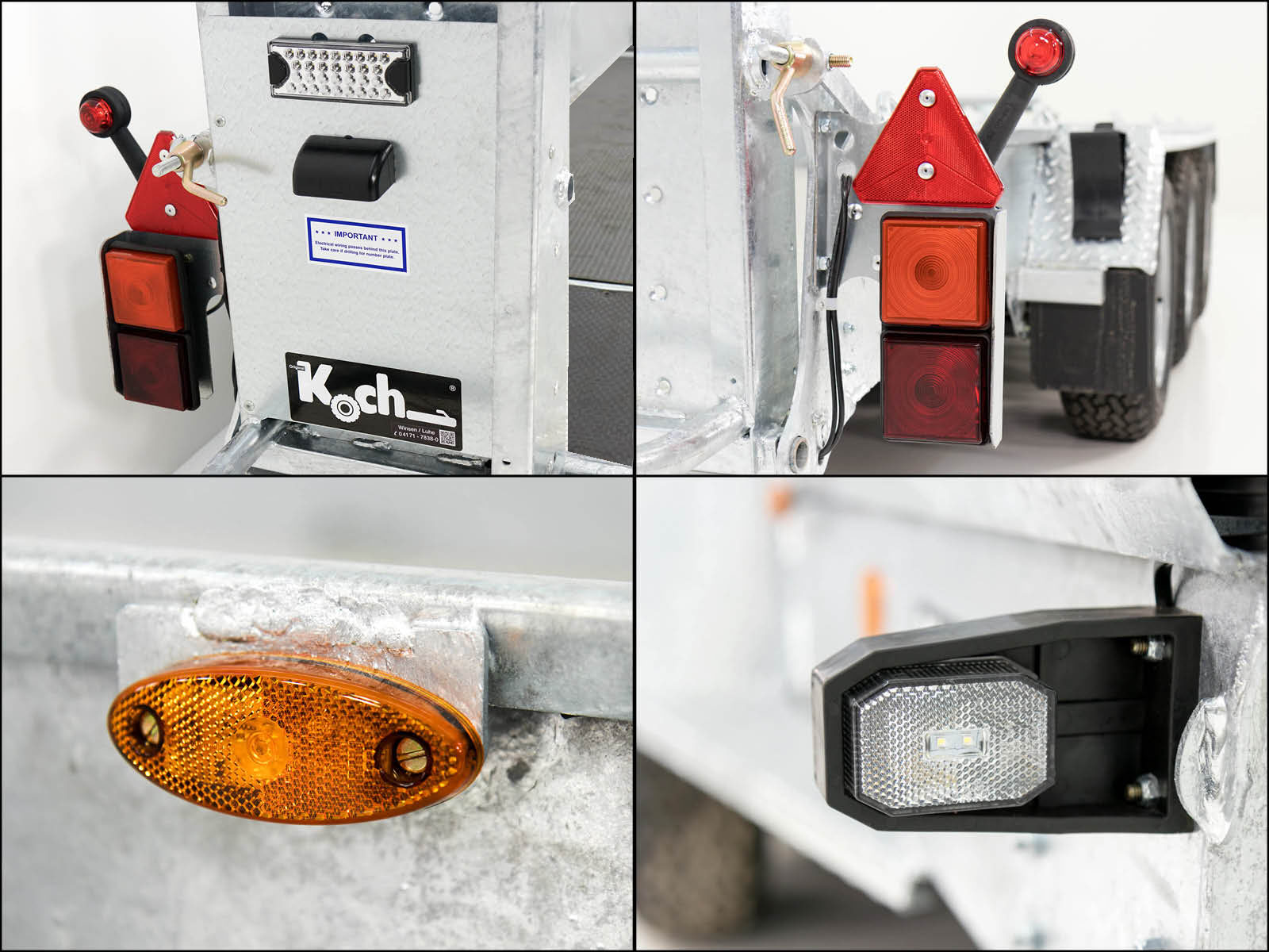 Ifor Williams Baumaschinenanhänger GH146 184x419cm 3,5t | Einzelrampen | Tridem-Neu – Bild 3