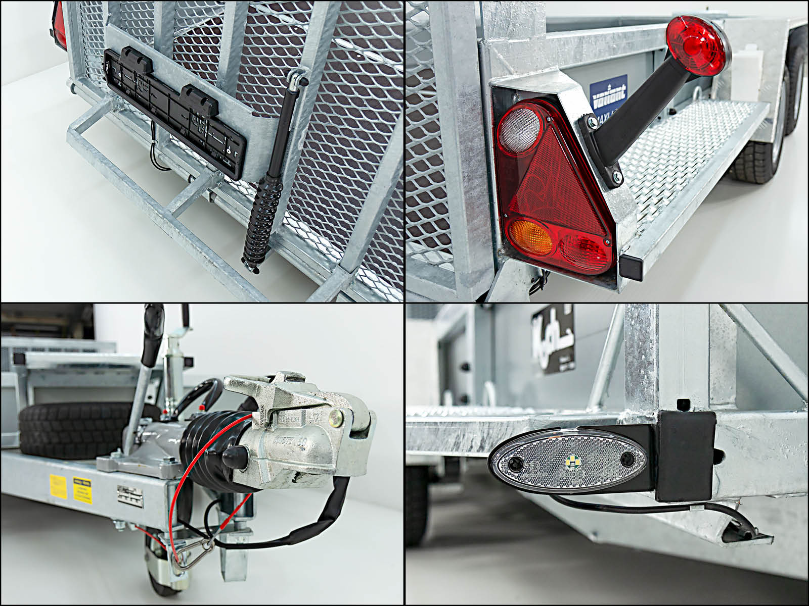 Variant Baumaschinenanhänger Maxi Load 180×400 3,5t | Rampe | Aluboden | Beavertail-Neu – Bild 6