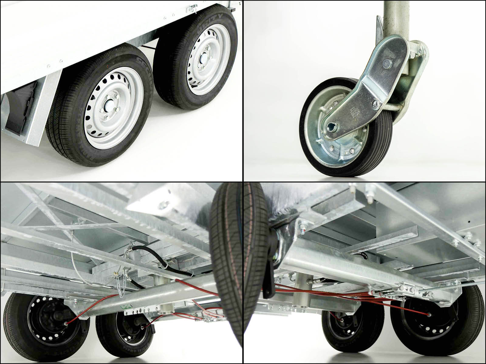 Unsinn Dreiseitenkipper UDK 175x306cm 2,6t | E-Pumpe | Notpumpe | Gitter 65cm-Neu – Bild 4