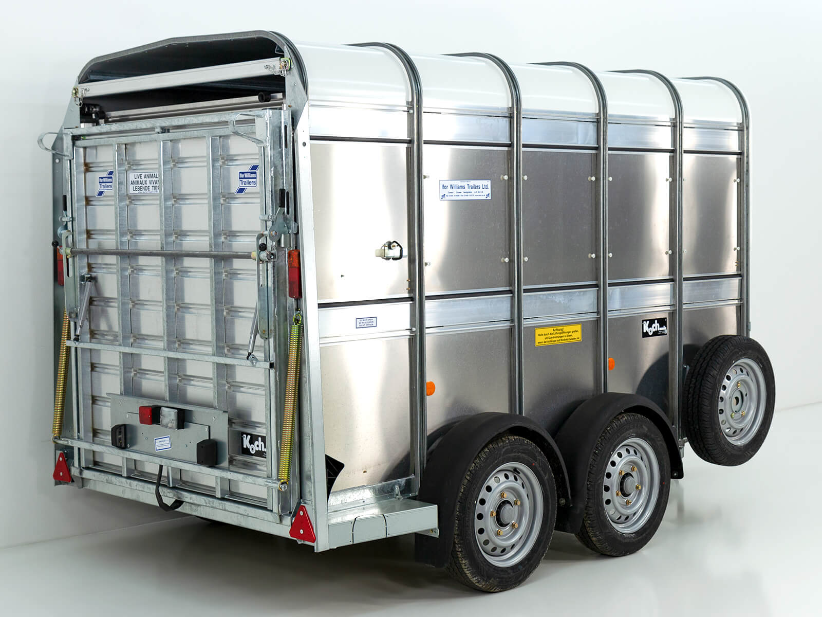 Ifor Williams Viehanhänger TA5 156×311 cm Höhe: 183 cm 2,7t Doppelstock-Neu – Bild 2