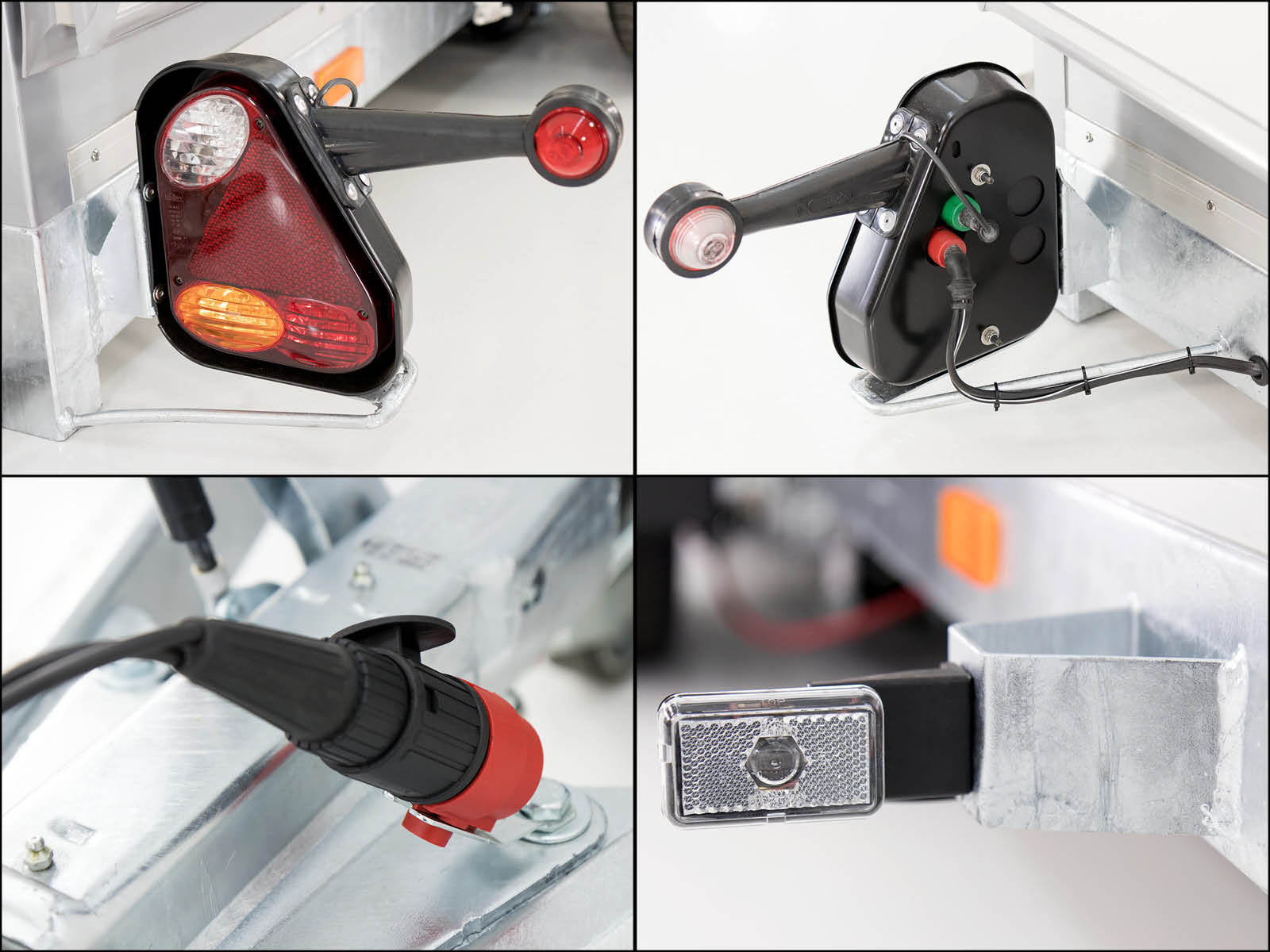 Vezeko Koffer-Absenkanhänger 157x268cm Höhe: 164cm 1,5t | Schwarz-Neu – Bild 6