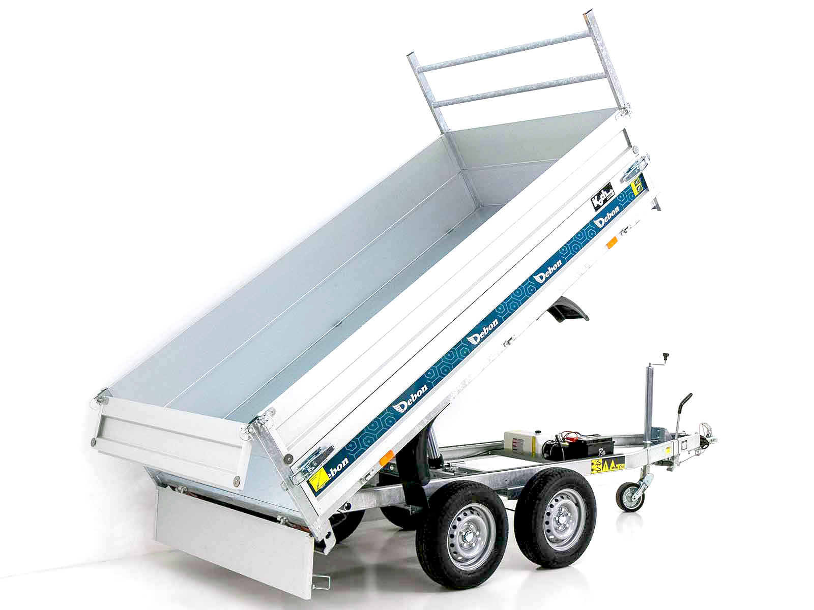 Debon Heckkipper 155x305cm 2,0t | E-Pumpe | BWA-Neu – Bild 6