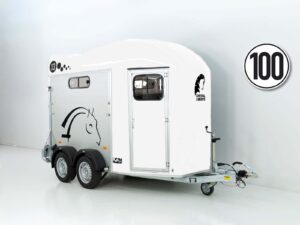Cheval Liberte Pferdeanhänger GOLD 3 | Premium | Pullman 2 | Sattelkammer | weiß-Neu