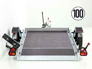 Vezeko Smartanhänger 180×347 cm 1,8 t – E-Pumpe-Neu