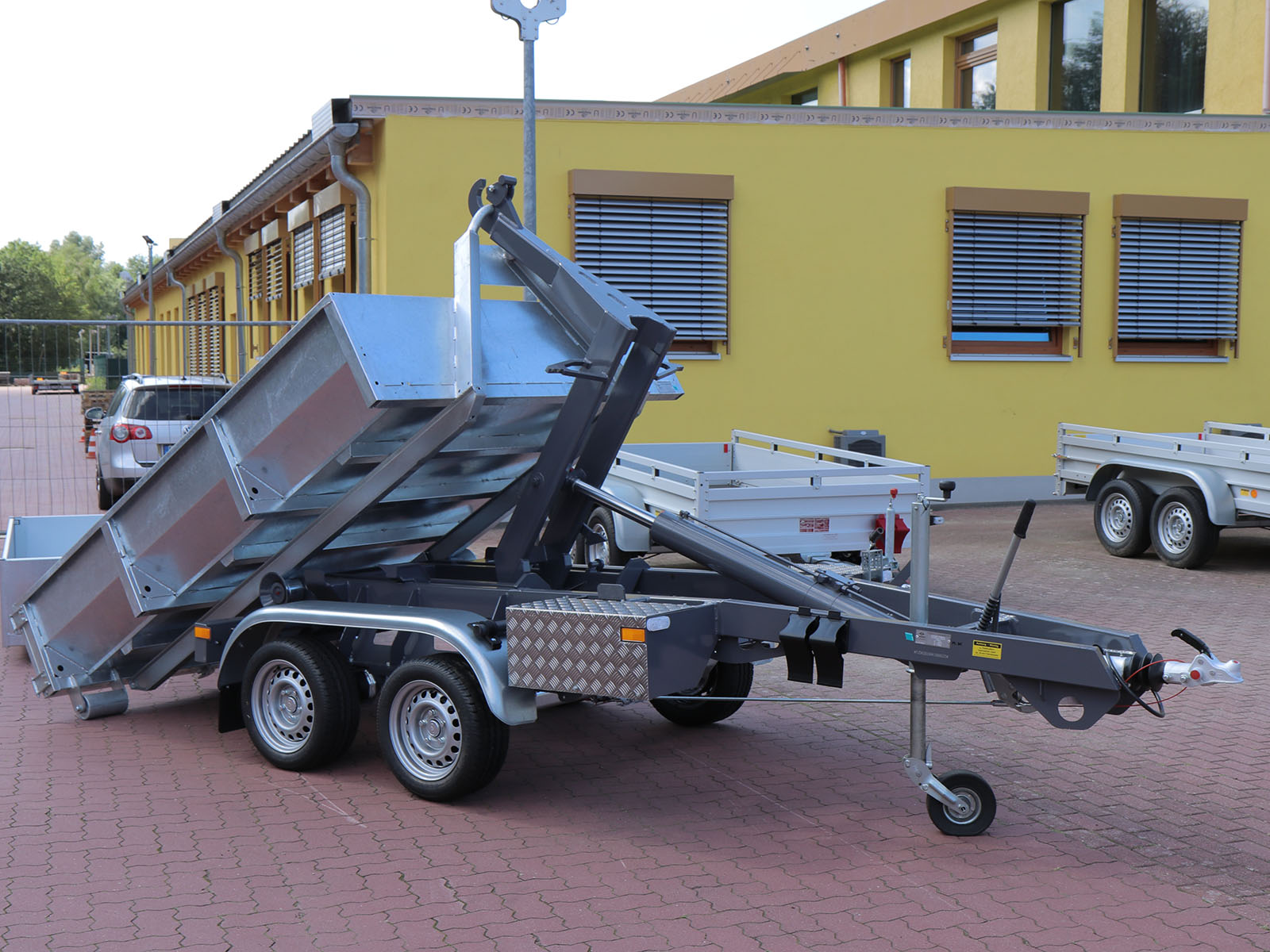 Vezeko Abroll-Alupritsche 251x177x35 cm für KONOS | Hakengerät-Neu – Bild 3