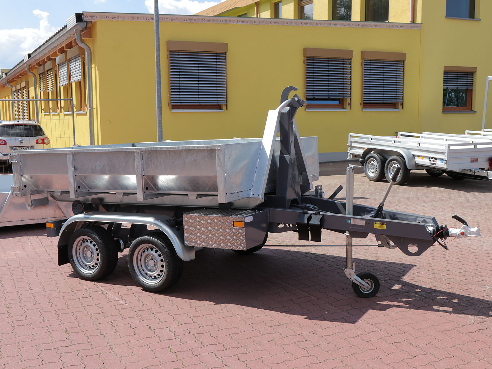 Vezeko Abroll-Alupritsche 251x177x35 cm für KONOS | Hakengerät-Neu – Bild 2