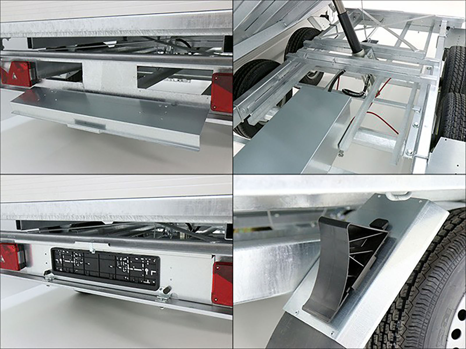 Unsinn Dreiseitenkipper UDK 175x306cm 3,5t | E-Pumpe-Neu – Bild 2