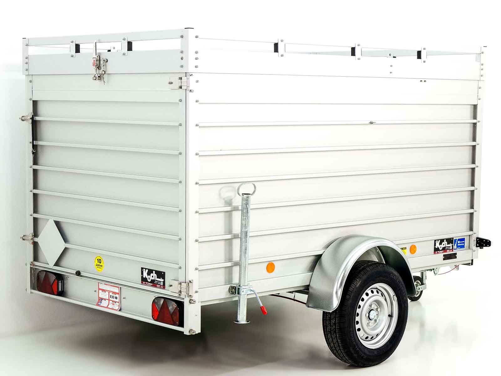 Deckelanhänger 150×250 cm Höhe: 125 cm 1300 kg | Typ 6.13 | Seitentür-Neu – Bild 6