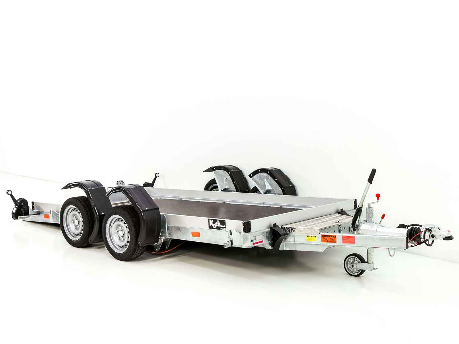 Vezeko Absenkanhänger Tandem 162×345 cm 3,5 t | E-Pumpe-Neu – Bild 2