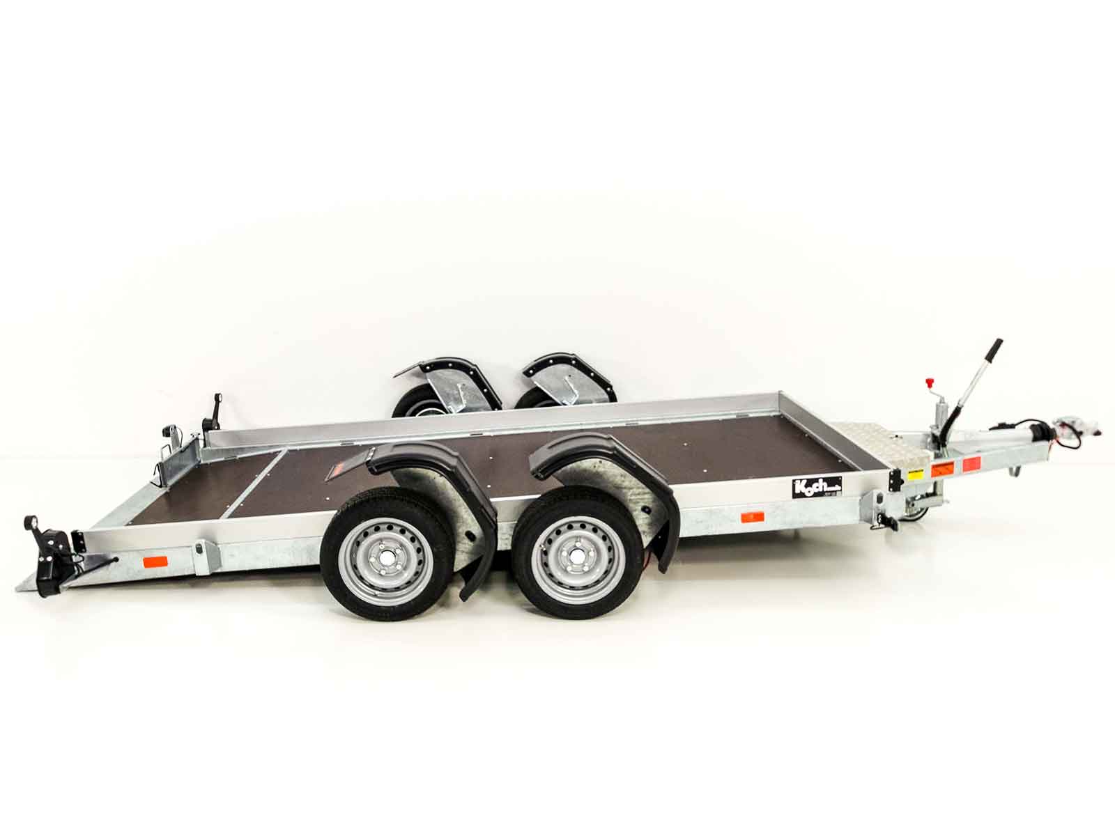 Vezeko Absenkanhänger Tandem 162×345 cm 3,5 t | E-Pumpe-Neu – Bild 4