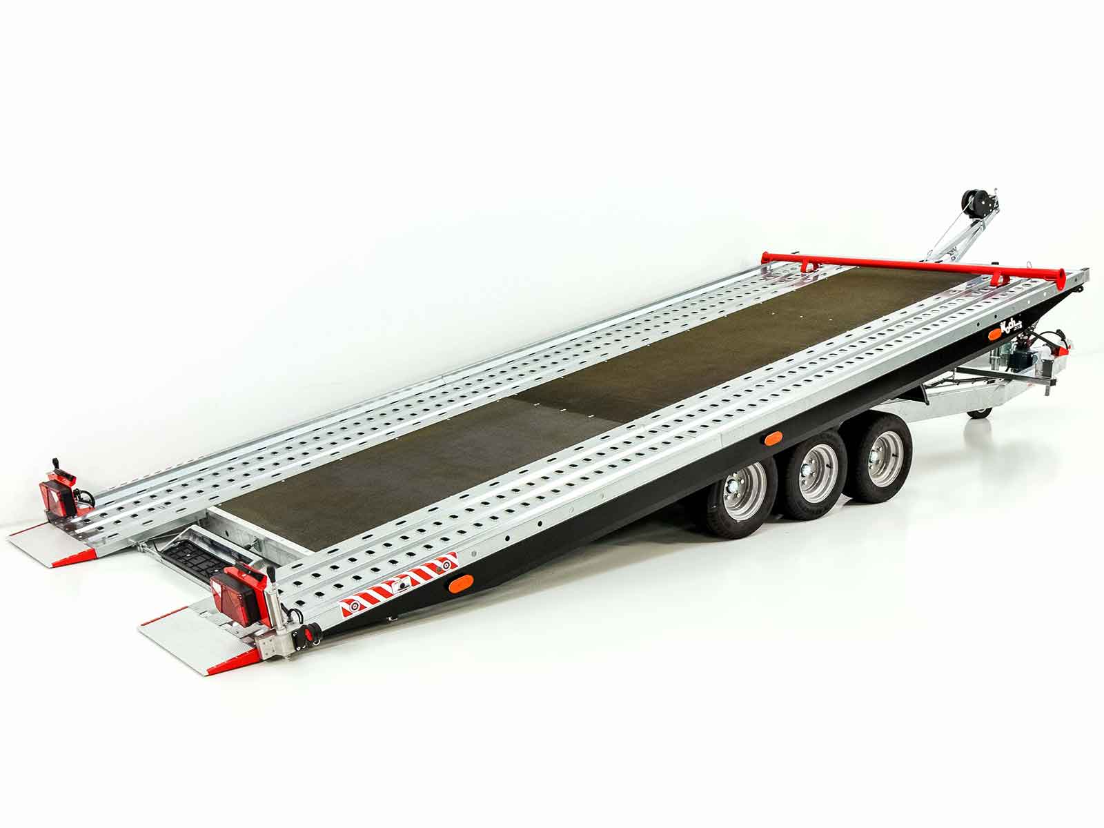 Vezeko Autotrailer Race Master 209x550cm Tridem 3,5t | Holz-Neu