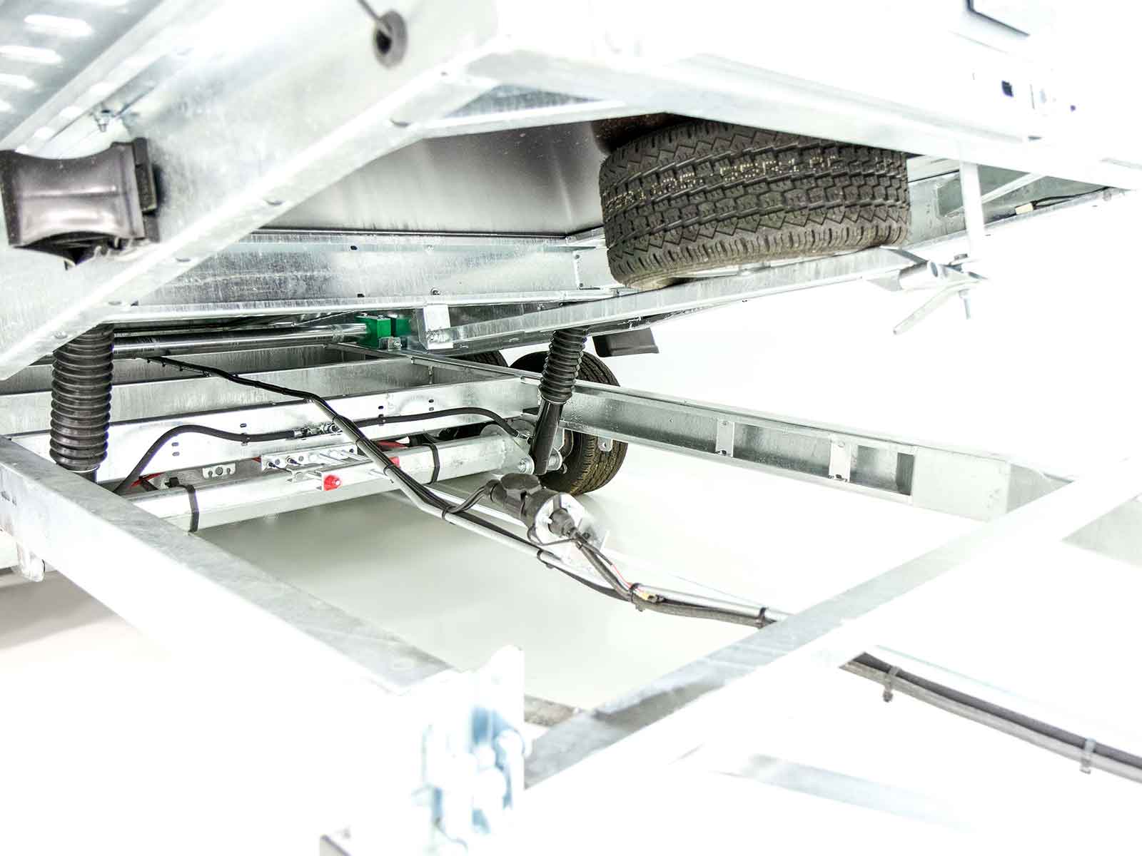 Vezeko Autotrailer Race Master 209x550cm Tridem 3,5t | Holz-Neu – Bild 2