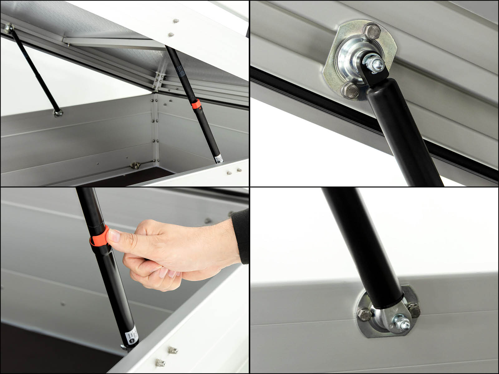 Deckelanhänger 105x205cm Höhe:65cm 750kg | Typ U2-Neu – Bild 6