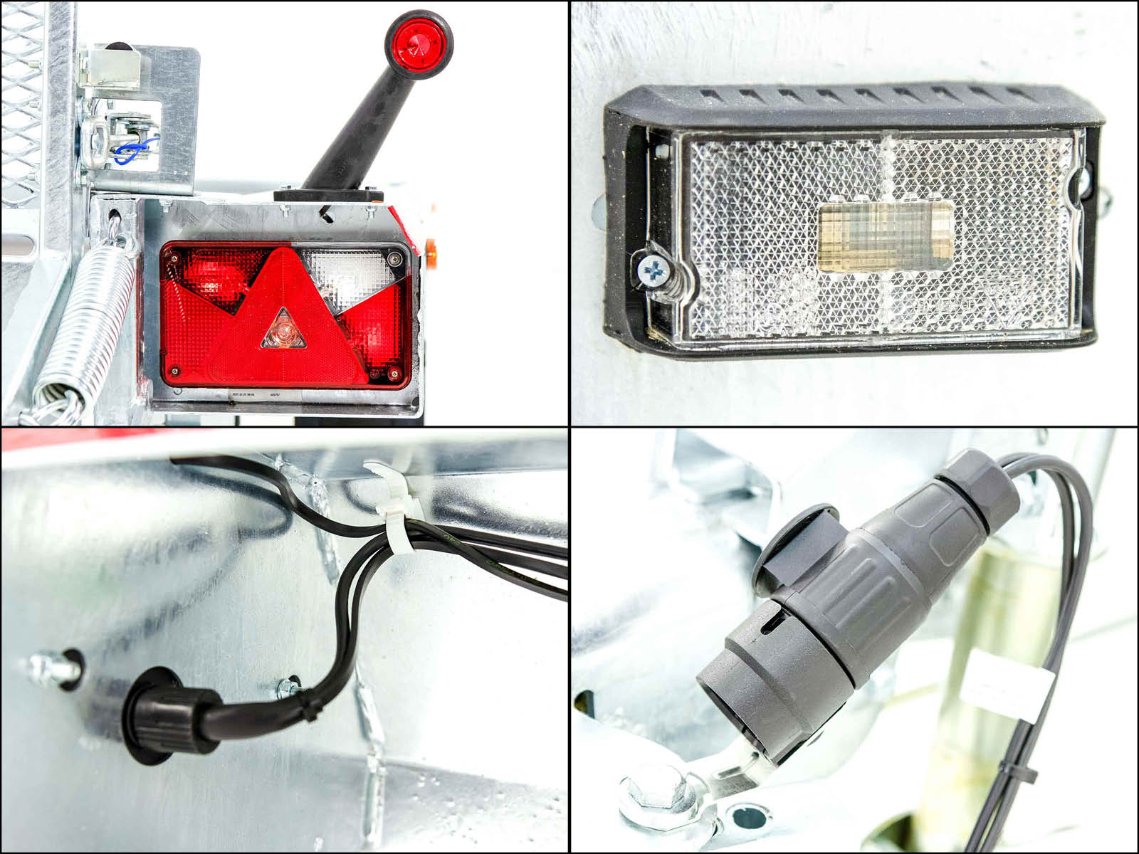 Temared Baumaschinenanhänger Builder 183x400cm 3,5t | Rampe-Neu – Bild 6