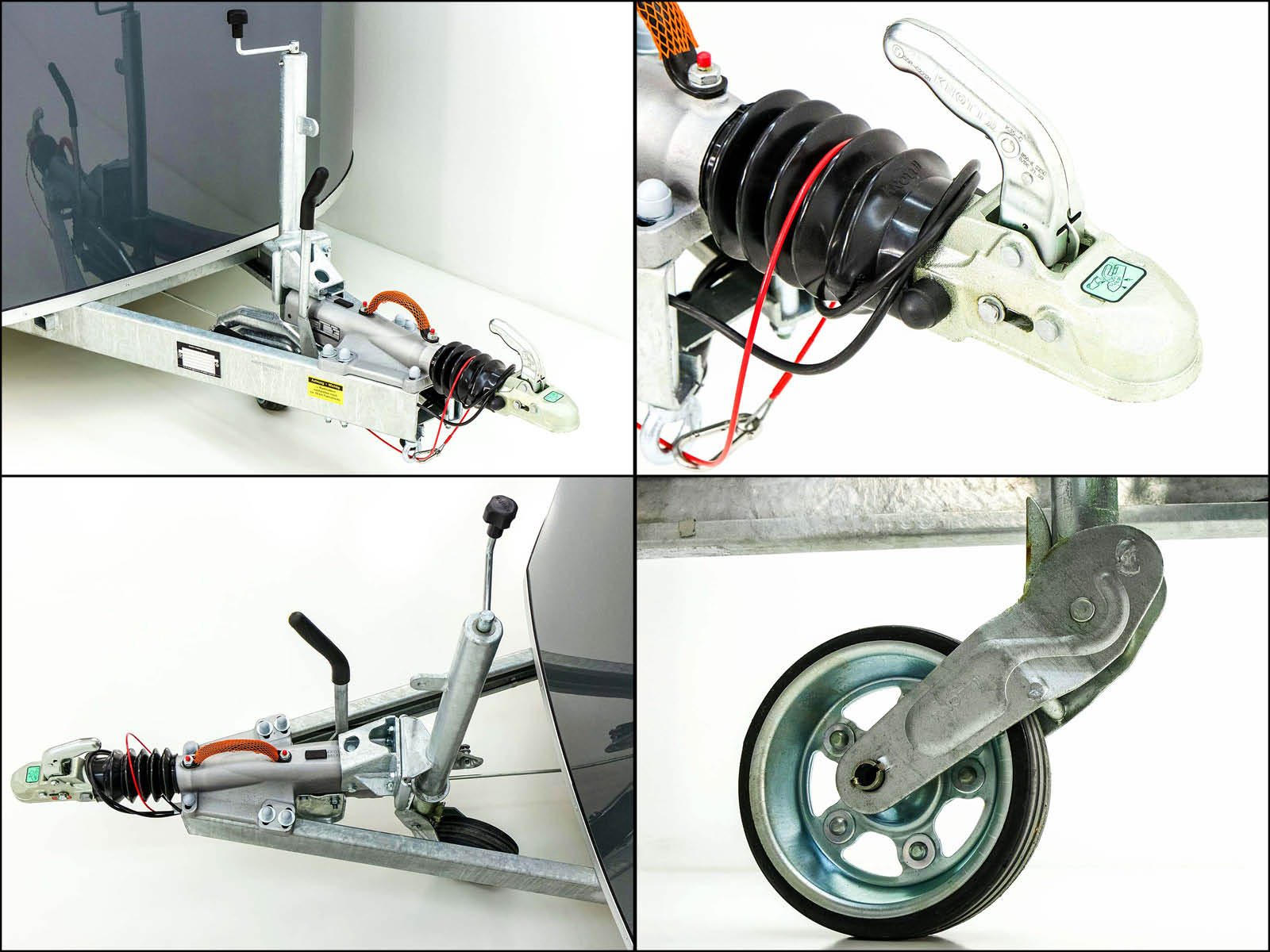 Debon Kofferanhänger Roadster C1000 200x500x200 cm 3,5t grau-Neu – Bild 3