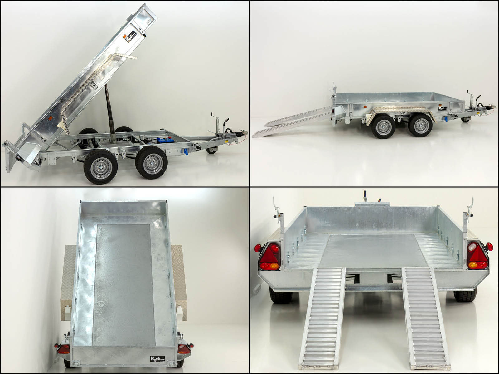 Variant Heckkipper 170x360cm 3,5t | E-Pumpe-Neu – Bild 3