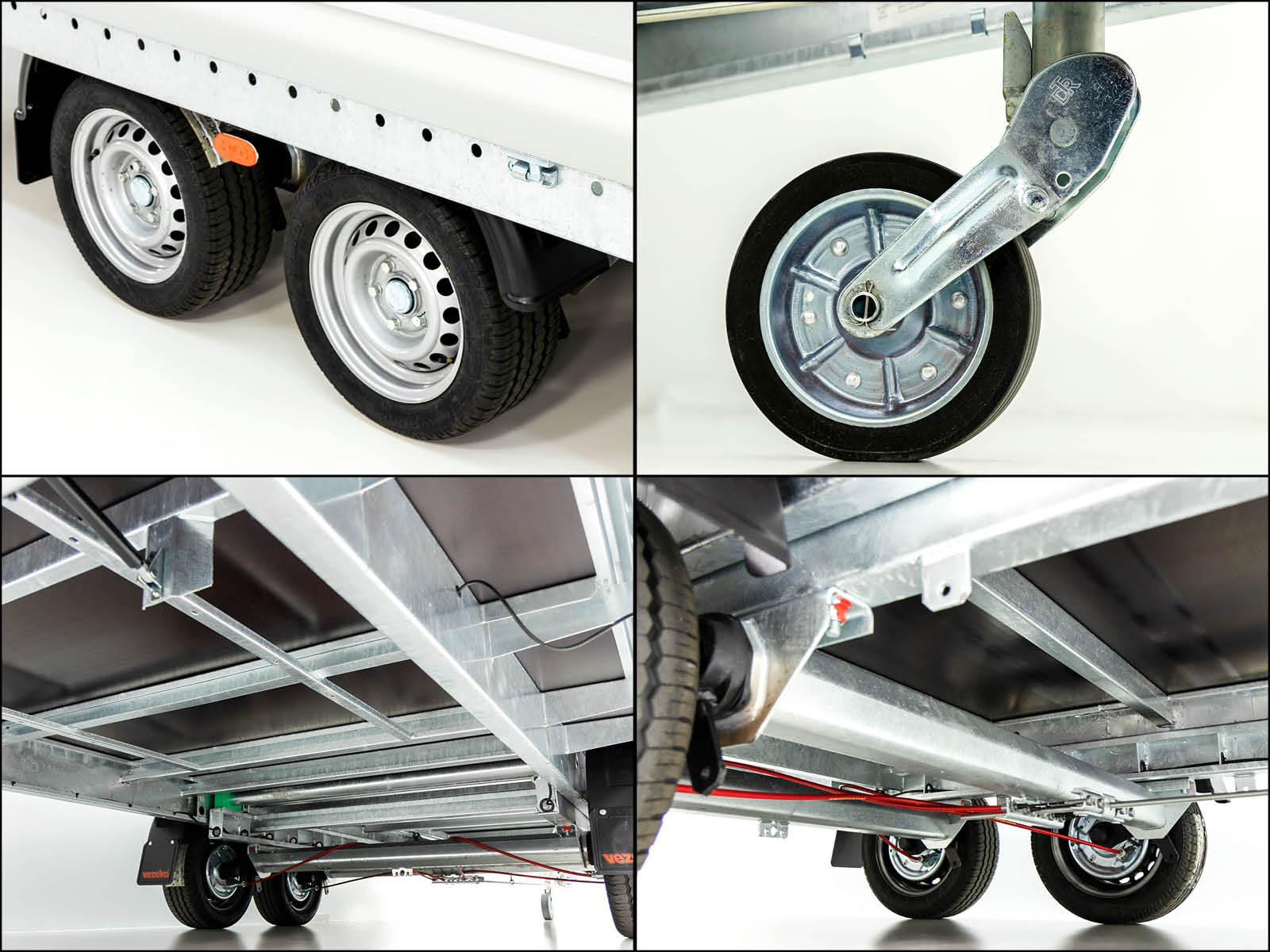 Vezeko Hochlader Anhänger J35.4 | 210x430cm | 3,5t | Ladefläche kippbar-Neu – Bild 2