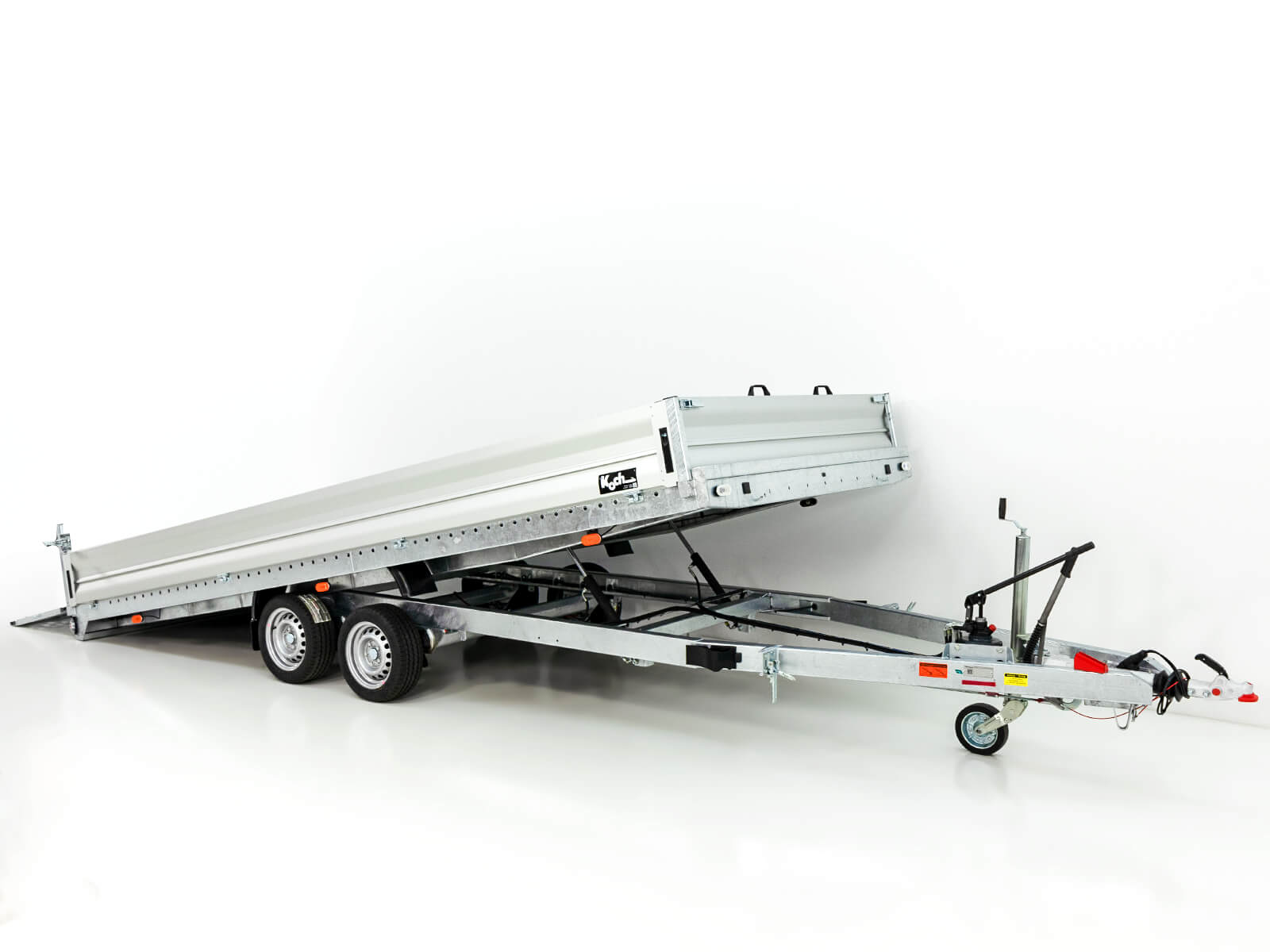 Vezeko Hochlader Anhänger J35.4 | 210x430cm | 3,5t | Ladefläche kippbar-Neu – Bild 5