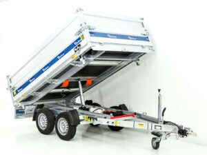 Debon Dreiseitenkipper 180×306 2,6t | E-Pumpe | BWA-Neu