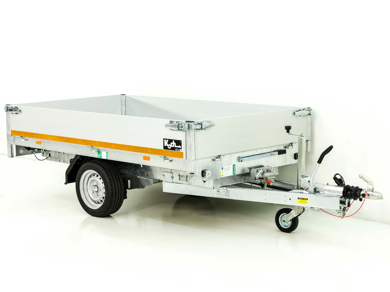 Eduard Heckkipper 150x256cm 1,8t | E+Hand Pumpe-Neu