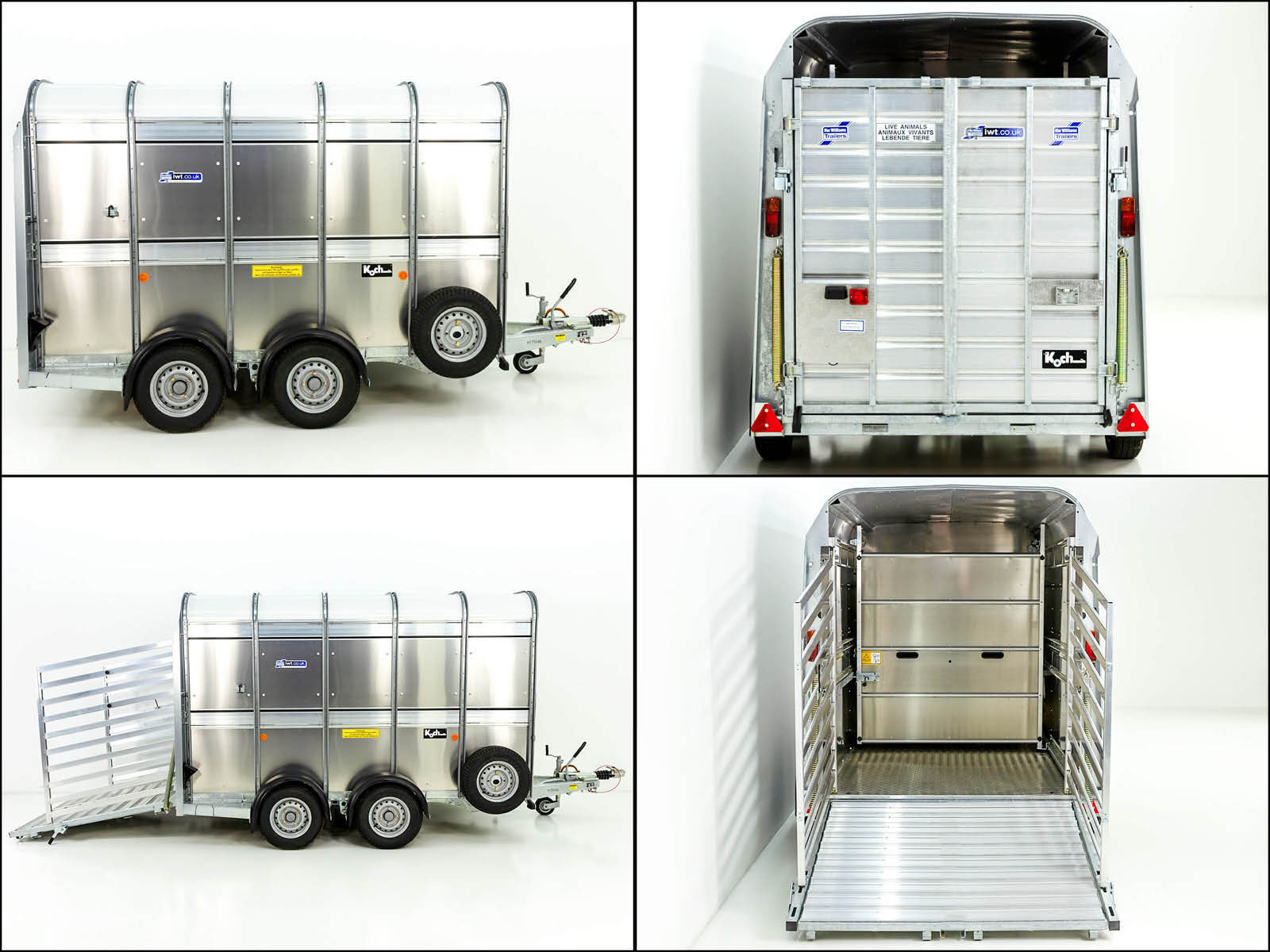 Ifor Williams Viehanhänger TA5 10×6 156×311 cm Höhe: 183 cm | 2,7t | AKTION-Neu – Bild 2