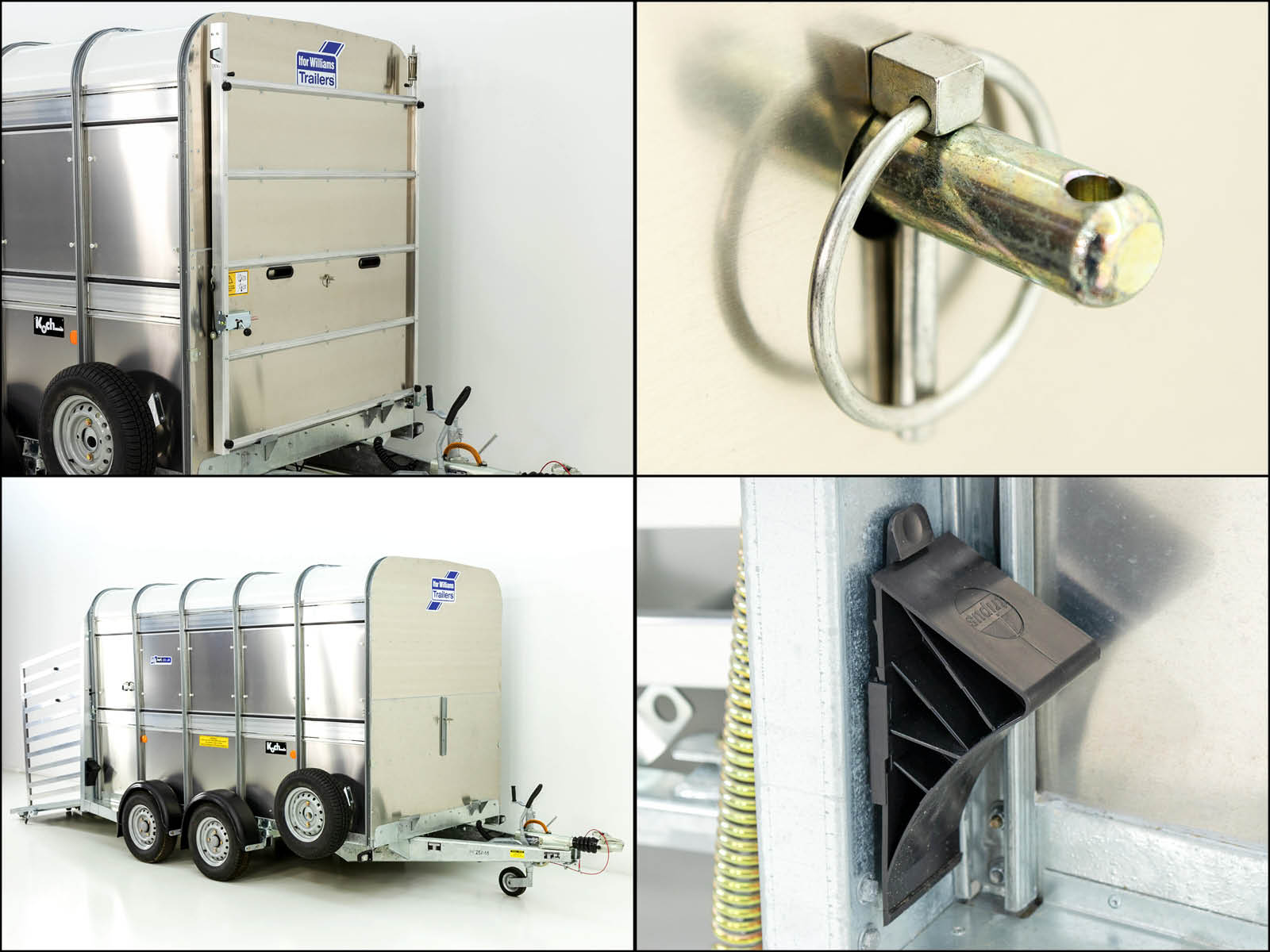 Ifor Williams Viehanhänger TA5 10×6 156×311 cm Höhe: 183 cm | 2,7t | AKTION-Neu – Bild 6