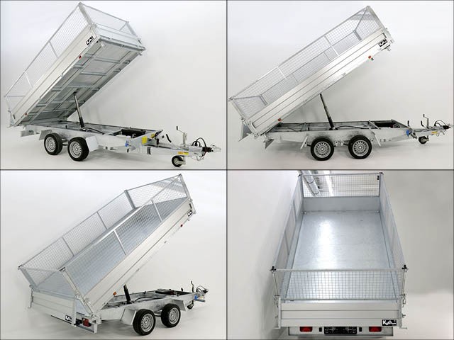 Variant Dreiseitenkipper 168×320 3t | E-Pumpe | Gitter 60 cm-Neu – Bild 5