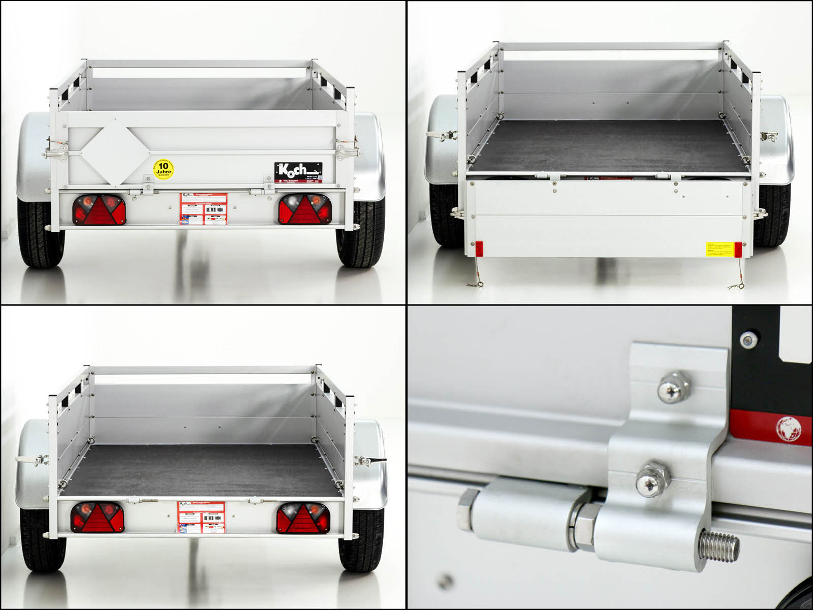 '-Anhänger „Edition 35“ 125x250cm 1300kg | Typ 4.13 | Hochplane 160cm Gelb-Neu – Bild 6