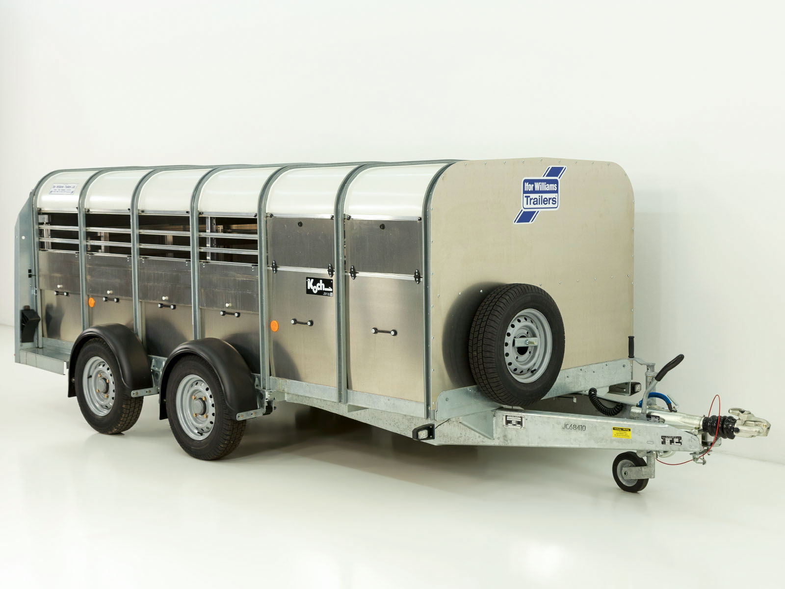 Ifor Williams Viehanhänger TA5 12×4 156×372 cm Höhe: 120 cm | 2,7t-Neu