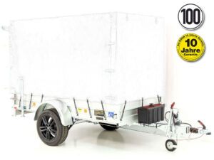 '-Anhänger „Edition 35“ 125x250cm 1300kg | Typ 4.13 | Hochplane 160cm Weiß-Neu