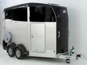 Ifor Williams Pferdeanhänger HBX 511 | Sattelkammer | Neues Modell | Schwarz-Neu