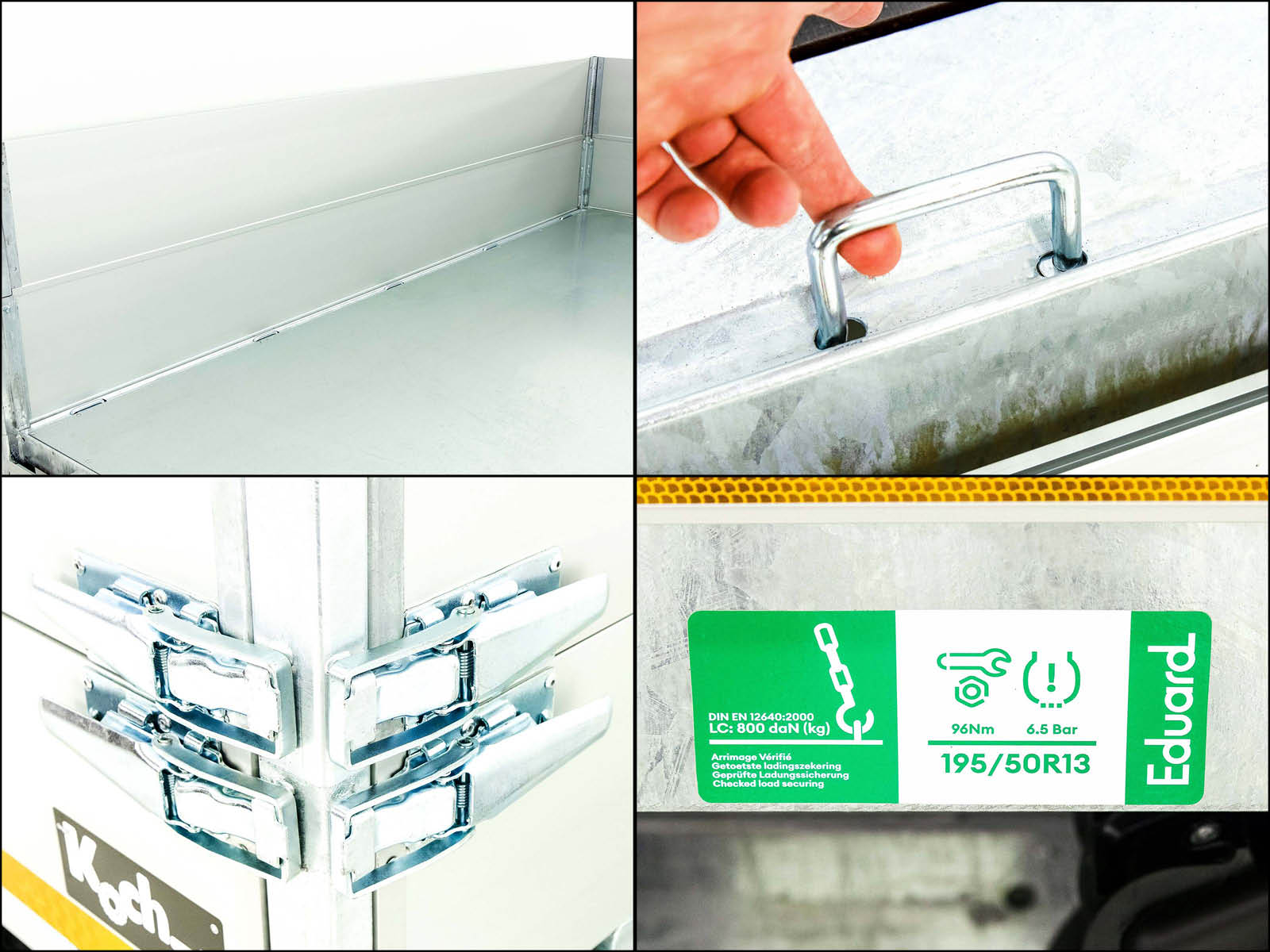 Eduard Heckkipper 150x256cm 2,0t | E+Hand Pumpe | BWA 30-Neu – Bild 3