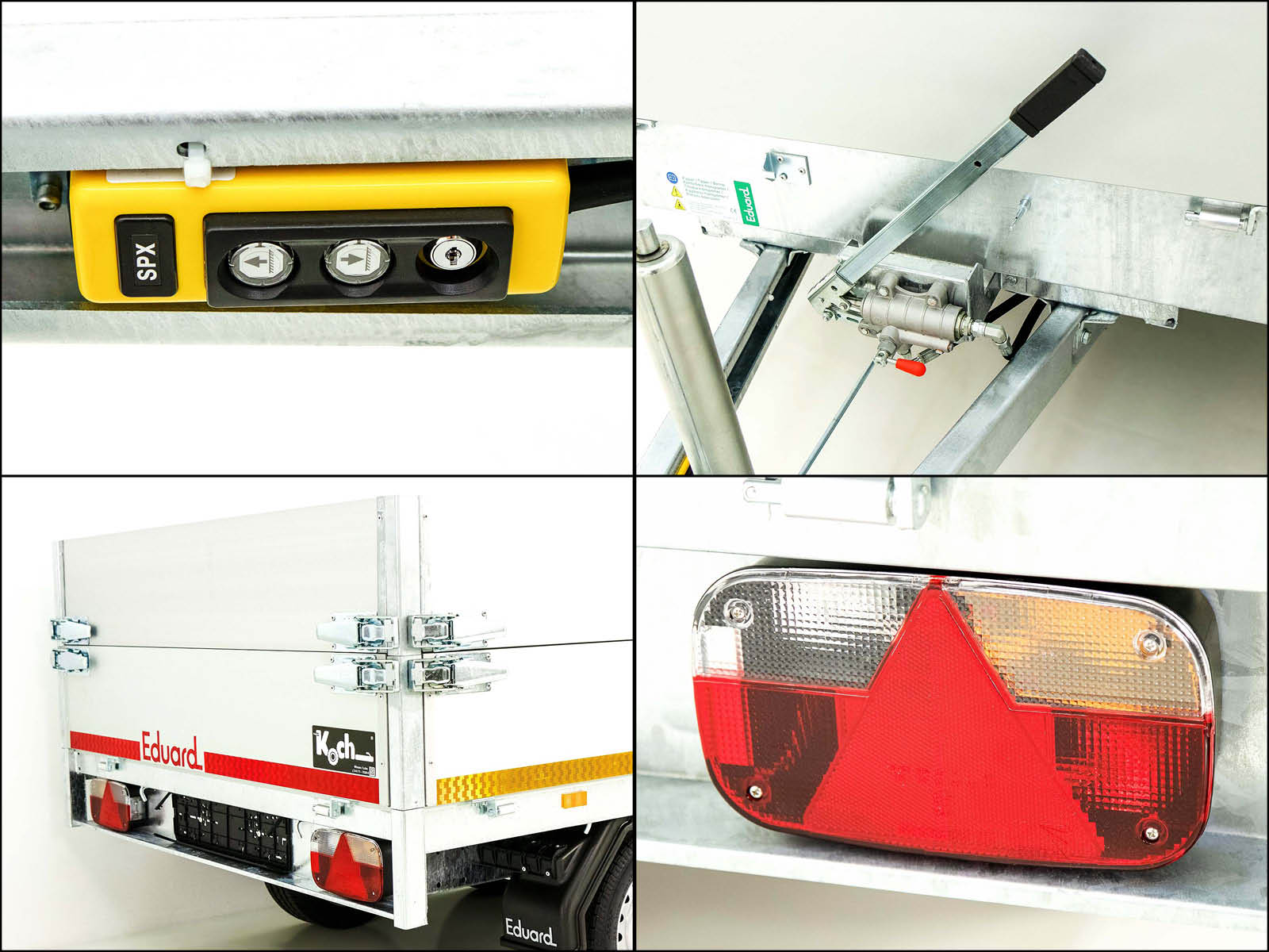 Eduard Heckkipper 150x256cm 2,0t | E+Hand Pumpe | BWA 30-Neu – Bild 4