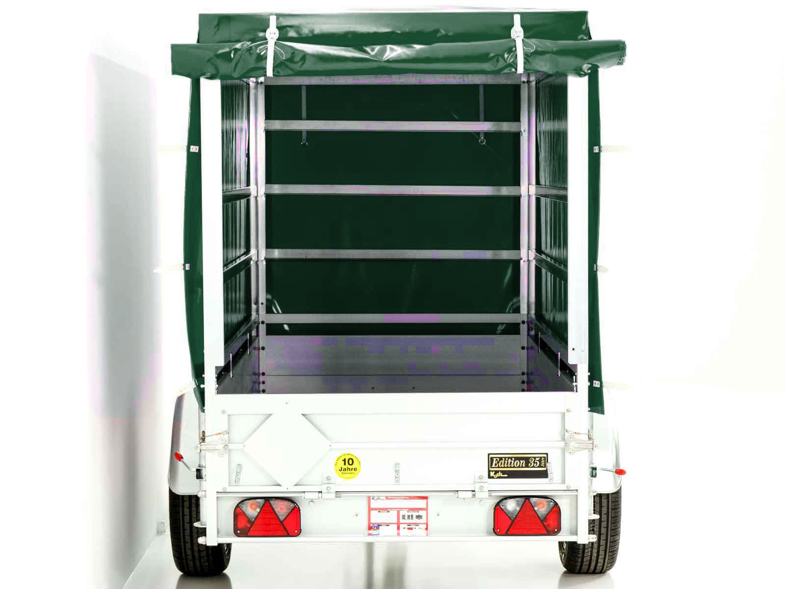 '-Anhänger „Edition 35“ 125x250cm 1300kg | Typ 4.13 | Hochplane 160cm – Grün-Neu – Bild 6